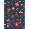 Merry Christmas Dotted Bullet Journal: Cheaper and More Useful than a Card! (Holly) Medium A5 - 5.83X8.27