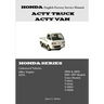 Honda Acty English Factory Service Manual