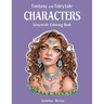 Fantasy and Fairytale CHARACTERS Grayscale Coloring Book