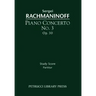 Piano Concerto No.3, Op.30: Study score