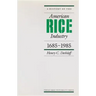 A History of the American Rice Industry, 1685-1985