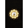 Glowing Golden Ring Yang-Yang Lotus Flower Diary, Journal, and/or Notebook: Perfect for Fans of Astrology, Dark Magic, Fantasy, Mindfulness, Occult, P