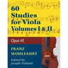 Wohlfahrt Franz 60 Studies, Op. 45: Volumes 1 & 2 - Viola solo