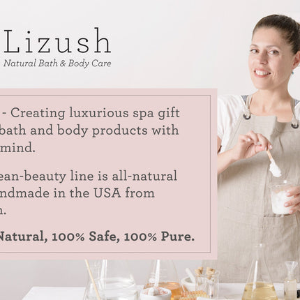 Moisturizing set with Grapefruit body oil and Body scrub by Lizush