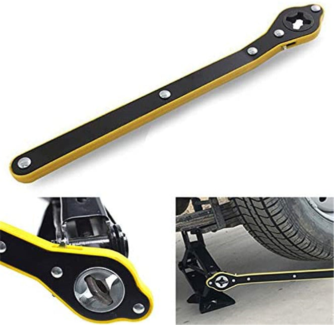 Ratchet Wrench -Ratchet Wrench Car Tire Wheel Lug Wrench for Motorcycle, Car, SUV #ns23 _mkpt by Js House