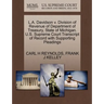 L.A. Davidson V. Division of Revenue of Department of Treasury, State of Michigan. U.S. Supreme Court Transcript of Record with Supporting Pleadings