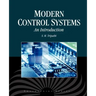 Modern Control Systems: An Introduction: An Introduction