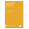 Analyzing meaning