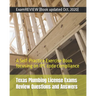 Texas Plumbing License Exams Review Questions and Answers: A Self-Practice Exercise Book focusing on IPC code compliance