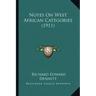 Notes on West African Categories (1911)
