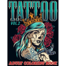 Tattoo: Adult Coloring Book Volume 2 A Coloring Book for Adults Relaxation with Awesome Modern Tattoo Designs such as Skulls, Hearts, Roses and More!