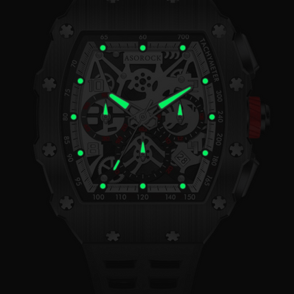 All Black Motorsport by ASOROCK WATCHES