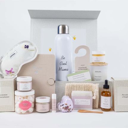 New Mom Gift, Pampering Natural Skincare gift for New Mom by Lizush