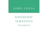 Linguistic Semantics: An Introduction