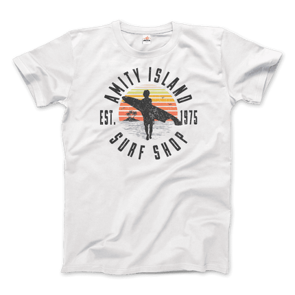 Amity Island Surf Shop, Jaws T-Shirt by Art-O-Rama Shop - Vysn