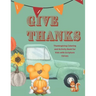 Give Thanks: Thanksgiving Coloring and Activity Book with Scripture Verses