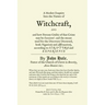 A Modest Enquiry Into the Nature of Witchcraft