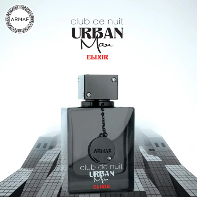 Club de Nuit Urban Man Elixir 3.6 oz EDP  for men by LaBellePerfumes