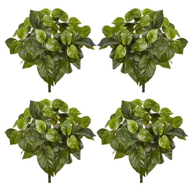 16” Pothos Artificial Plant (Set of 6) by Nearly Natural