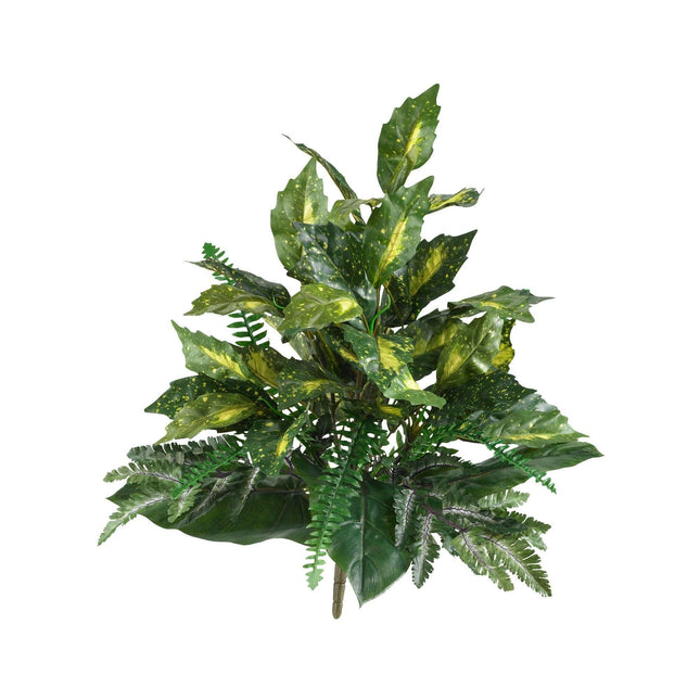 25” Mixed Greens Artificial Plant (Set of 2) by Nearly Natural