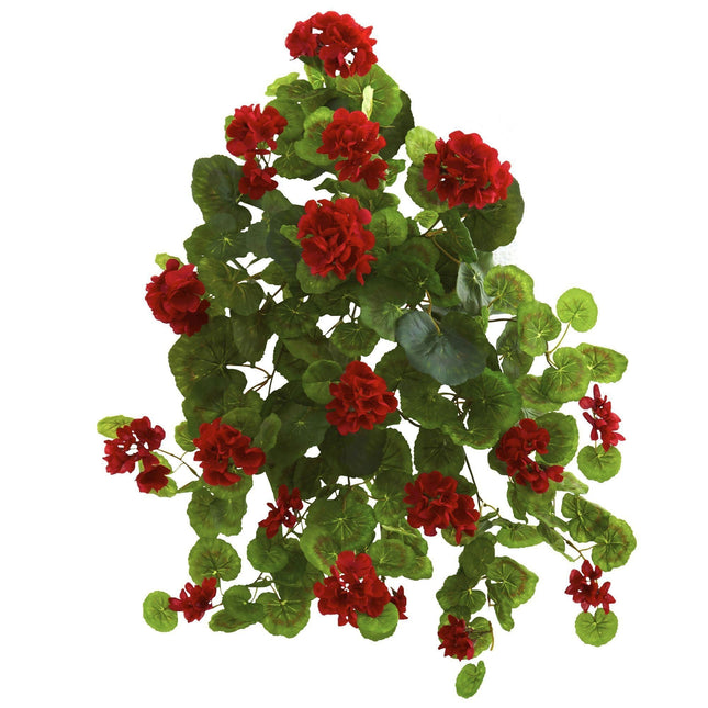 26” Geranium Artificial Plant (Set of 2) by Nearly Natural