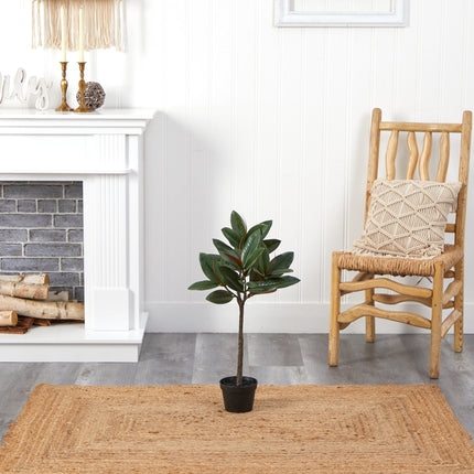 28” Magnolia Artificial Tree by Nearly Natural