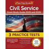 Civil Service Exam Study Guide 2025 and 2026: 3 Practice Tests and Prep [Administrative Assistants, Police, Firefighter, Postal, and More]