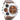 Avaner Mens Big Face Dual Time Zone Leather Strap Sport Watch