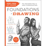 Debt-Free Art Degree: Foundations in Drawing: The Affordable Way to Learn Professional Skills - Includes Qr Codes to Online Tutorials