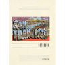 Vintage Lined Notebook Greetings from San Francisco, San Francisco, California