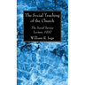 The Social Teaching of the Church