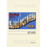 Vintage Lined Notebook Greetings from Springfield, Illinois