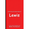 Celebrating the Family Name of Lewis
