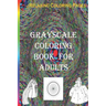 Grayscale coloring book for Adults