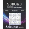 1000+ Sudoku Puzzles Book For adults Easy Medium Hard Solution: Tons of Challenge and Fun for your Brain, Easy-Medium-Hard Level Sudoku for Beginner t