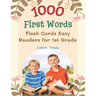 1000 First Words Flash Cards Easy Readers for 1st Grade English Telugu: I can read books my first box set of full sight word list with pictures and si