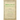 Directions for a Candidate of the Ministry