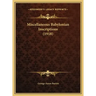 Miscellaneous Babylonian Inscriptions (1918)