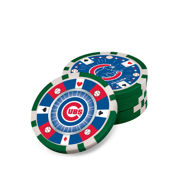 Chicago Cubs 300 Piece Poker Set by MasterPieces Puzzle Company INC