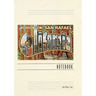 Vintage Lined Notebook Greetings from San Rafael, California