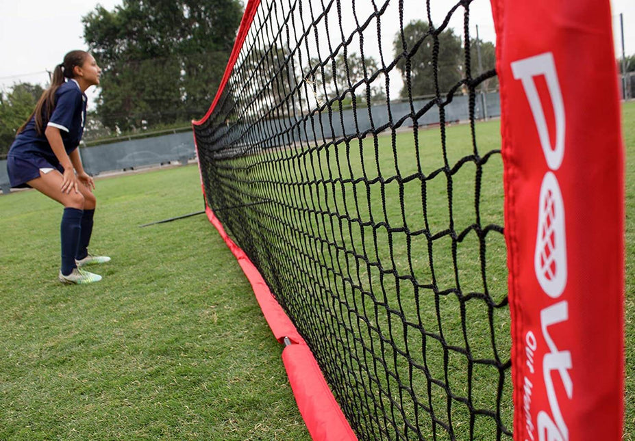 PowerNet Soccer 12x3 Tennis Net + Carrying Bag by Jupiter Gear