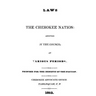 Laws of the Cherokee Nation