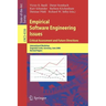 Empirical Software Engineering Issues. Critical Assessment and Future Directions: International Workshop, Dagstuhl Castle, Germany, June 26-30, 2006,
