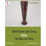 Build Studio Light Setup Using 3ds Max and Vray