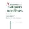 Aristotle's Categories and Propositions