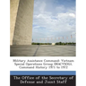 Military Assistance Command: Vietnam Special Operations Group (Macvsog), Command History 1971 to 1972