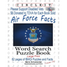 Circle It, Air Force Facts, Word Search, Puzzle Book