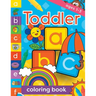 Toddler Coloring Book Ages 1-3: Fun, first alphabet abc preschool activity workbook, kindergarten, early learning, letter tracing