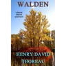 Walden - Large Print Edition