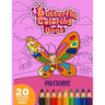 Awesome Butterfly Coloring Book: Beautiful Dover natural butterfly coloring book